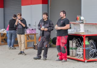 Erfrischungen müssen sein